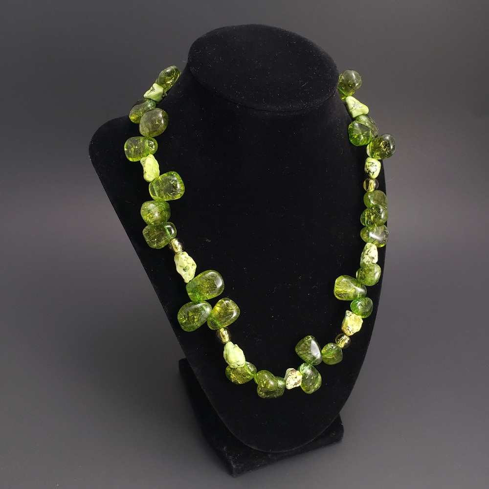 💥CLOSING SALE💥 Mixed Media and Sterling Necklace